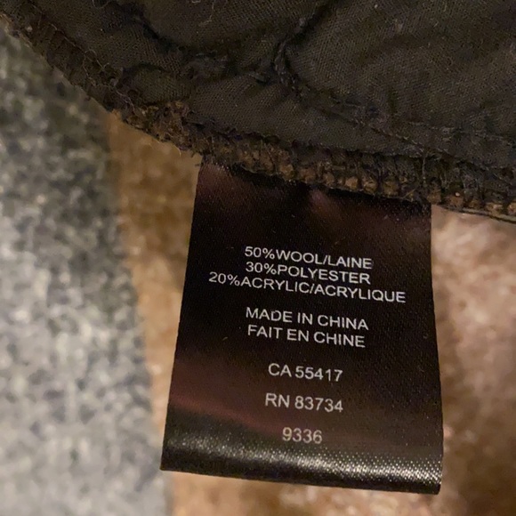 EUC Carre Noir Brown Check Sweater Coat Size XS - Picture 5 of 5